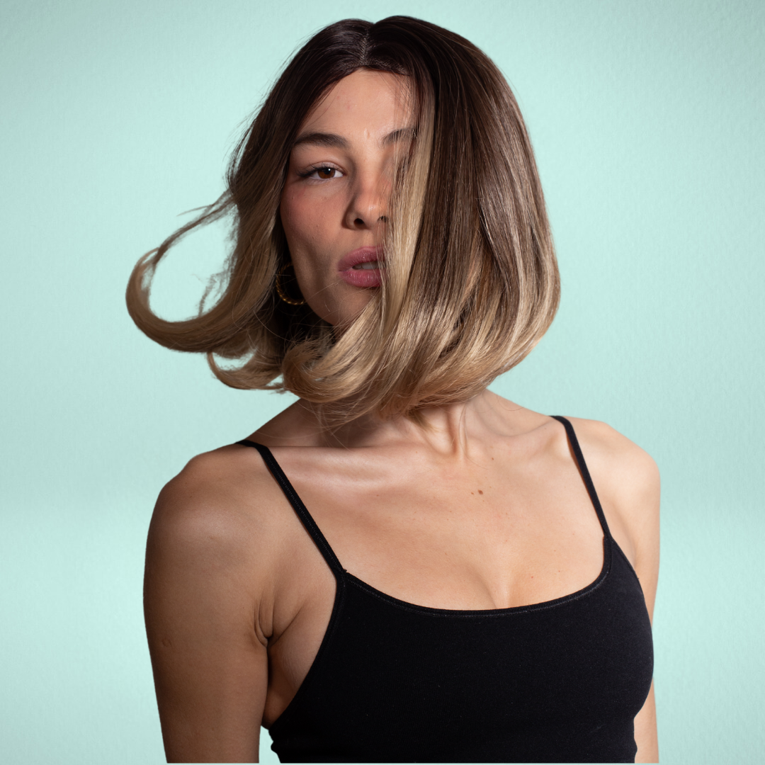 Lace de Cabelo Humano Feminino Curto - Sofia